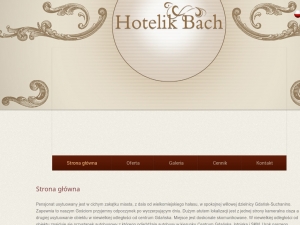 Hoteli Bach przygotowany na potrzeby gości